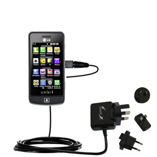 International Wall Charger compatible with the LG GM600
