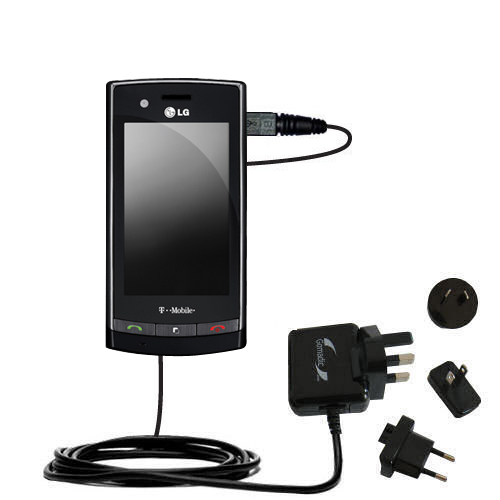 International Wall Charger compatible with the LG GT500