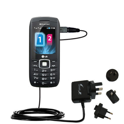 International Wall Charger compatible with the LG GX300