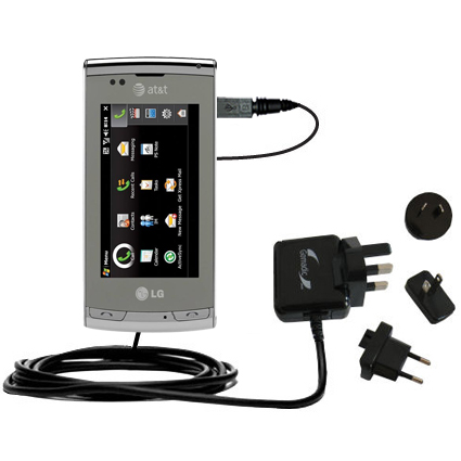 International Wall Charger compatible with the LG Incite