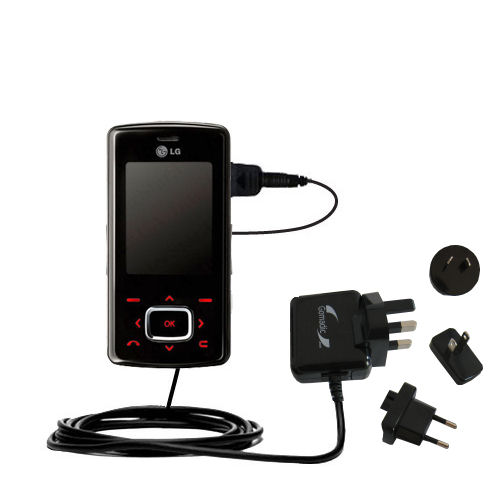 International Wall Charger compatible with the LG KG800