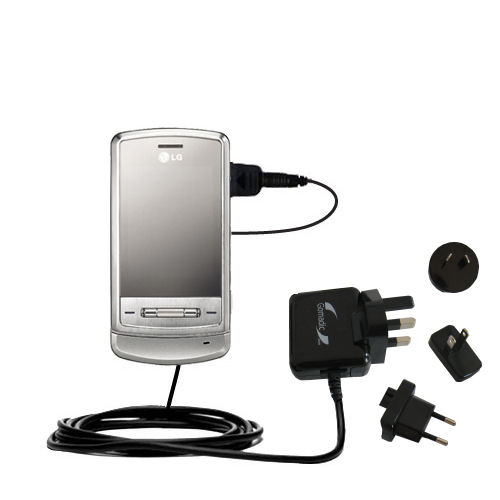 International Wall Charger compatible with the LG KG970 Shine