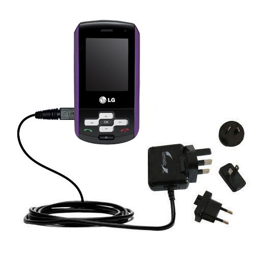 International Wall Charger compatible with the LG KP265