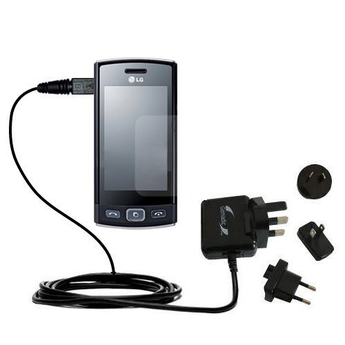 International Wall Charger compatible with the LG LG GM360 Viewty Snap