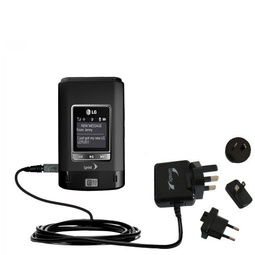 International Wall Charger compatible with the LG LX600