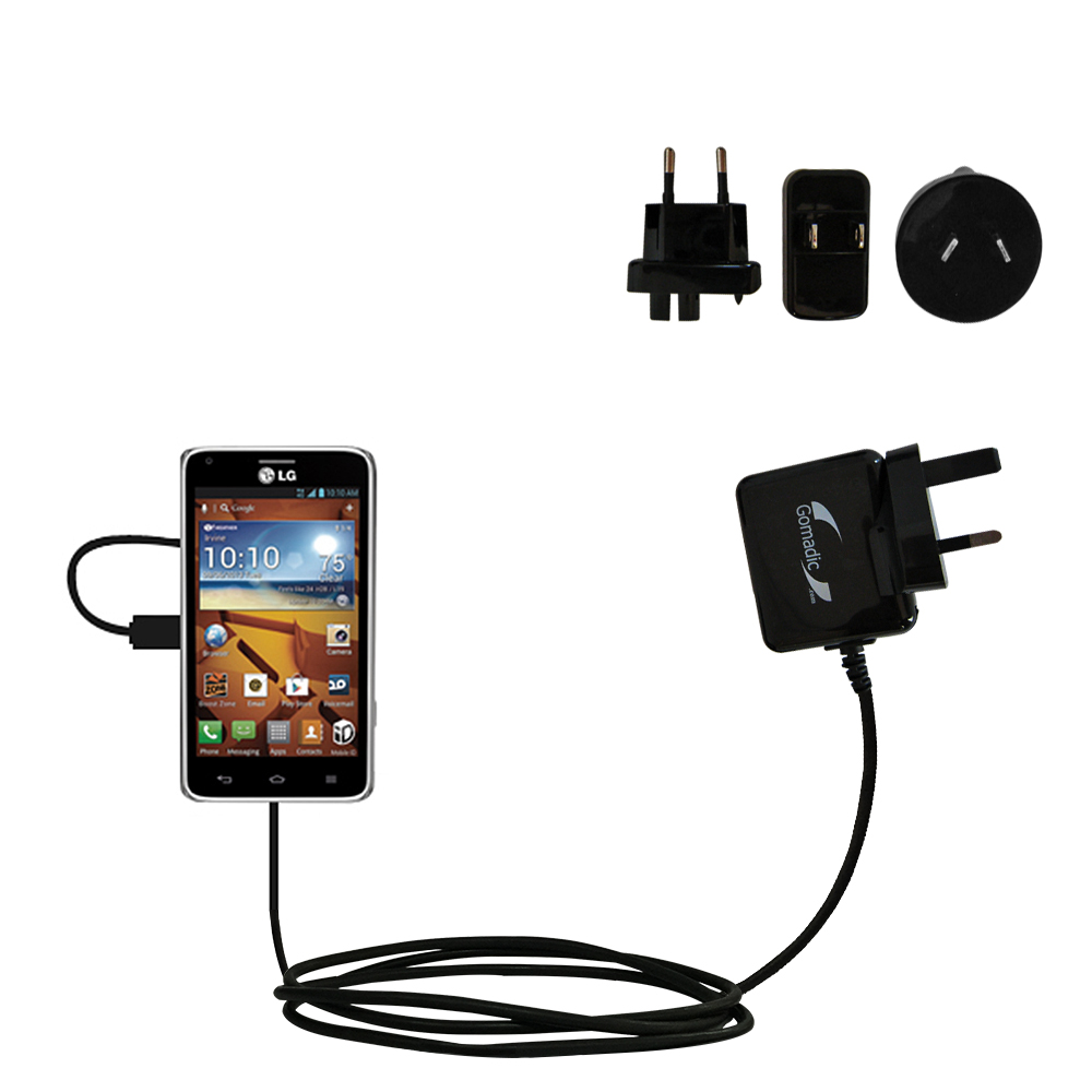 International Wall Charger compatible with the LG Mach