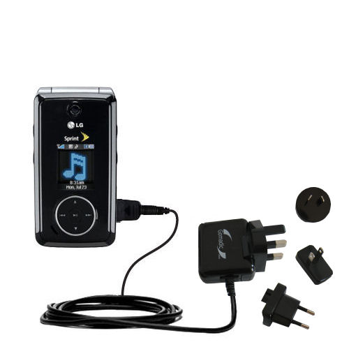 International Wall Charger compatible with the LG Muziq