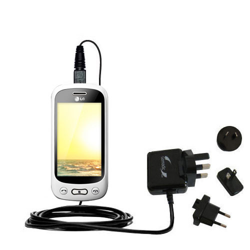 International Wall Charger compatible with the LG Neon II