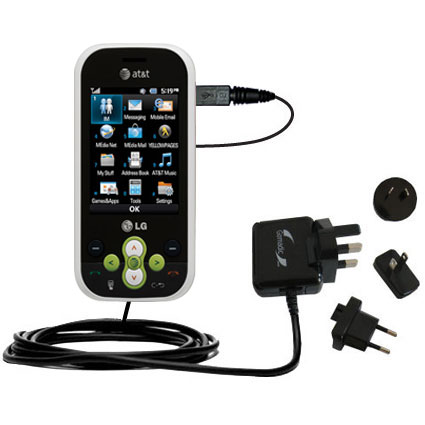 International Wall Charger compatible with the LG Neon