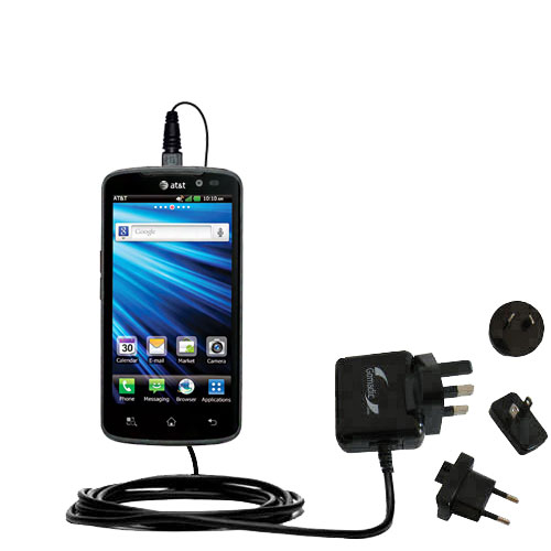 International Wall Charger compatible with the LG Nitro HD