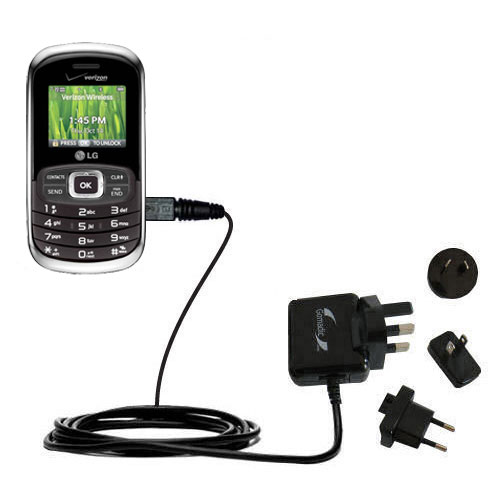 International Wall Charger compatible with the LG Octane