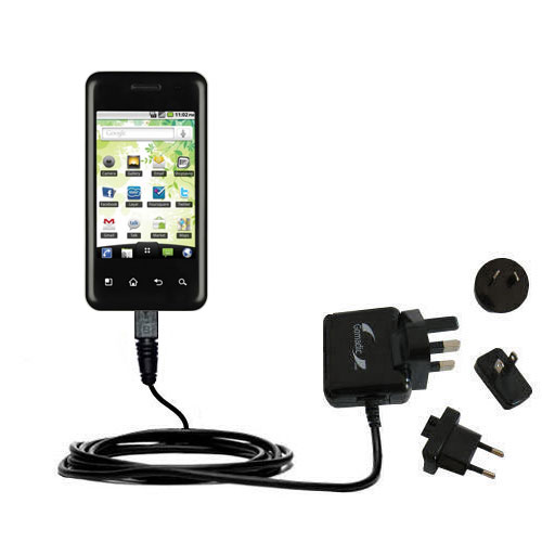 International Wall Charger compatible with the LG P500