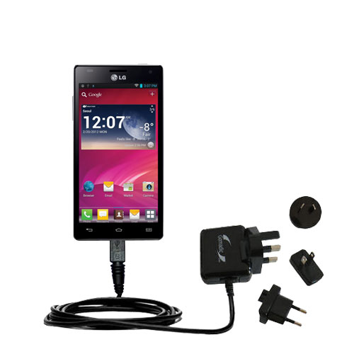 International Wall Charger compatible with the LG P880