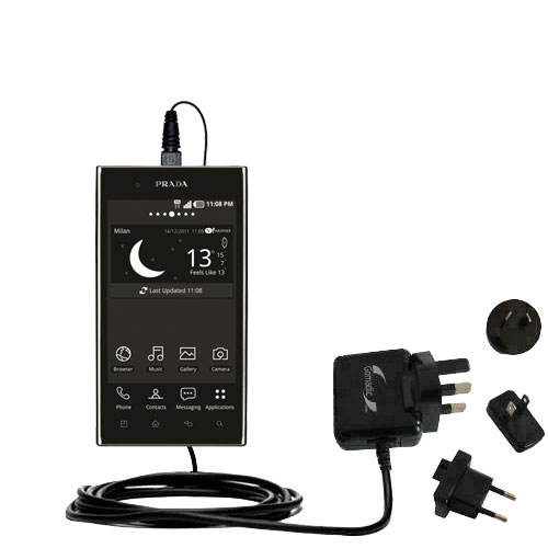 International Wall Charger compatible with the LG P940