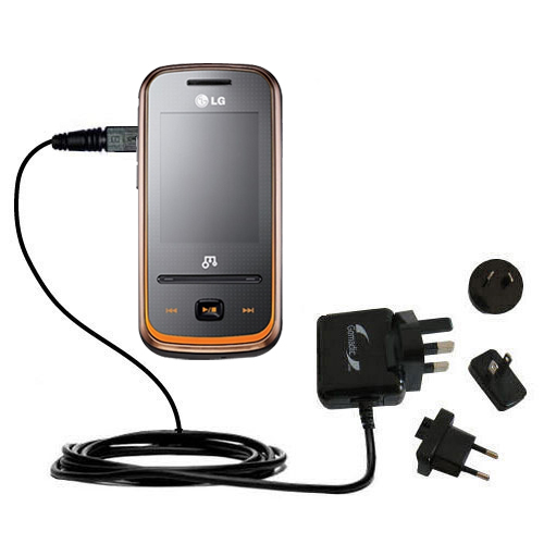 International Wall Charger compatible with the LG Quantum