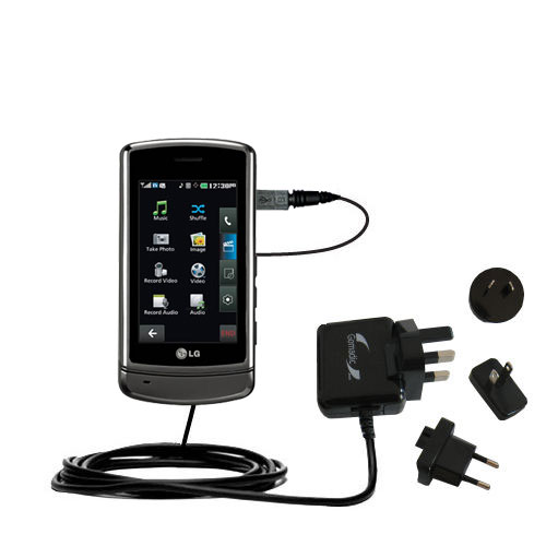 International Wall Charger compatible with the LG Spyder
