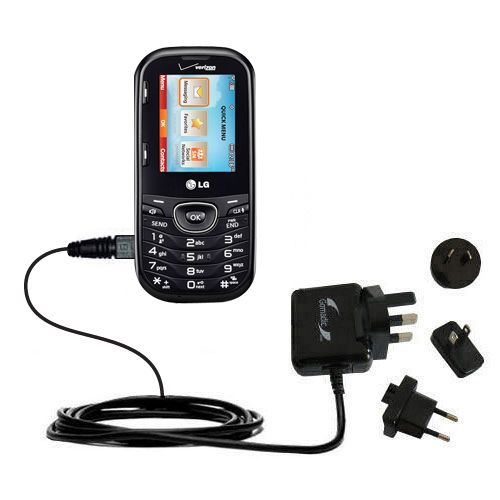 International Wall Charger compatible with the LG UN251