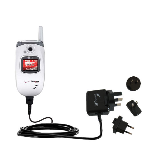 International Wall Charger compatible with the LG UX245