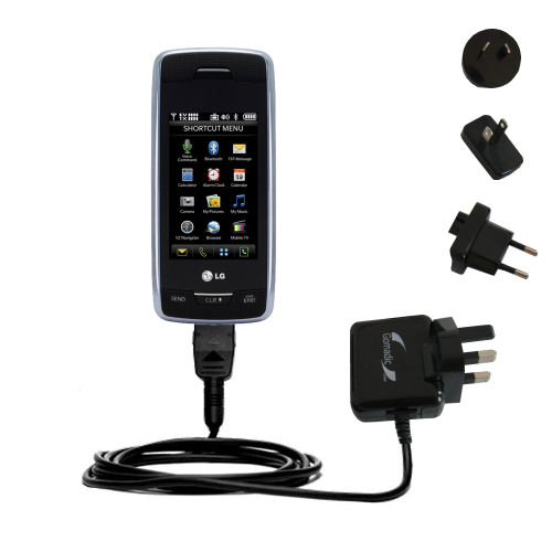 International Wall Charger compatible with the LG Voyager