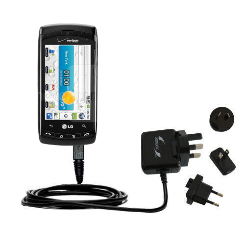 International Wall Charger compatible with the LG VS740