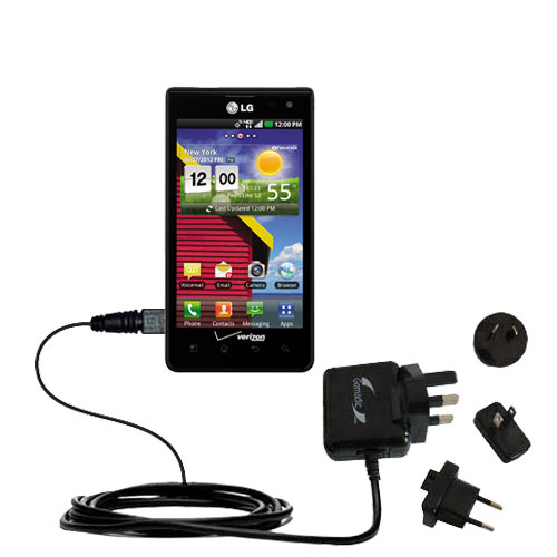 International Wall Charger compatible with the LG VS840