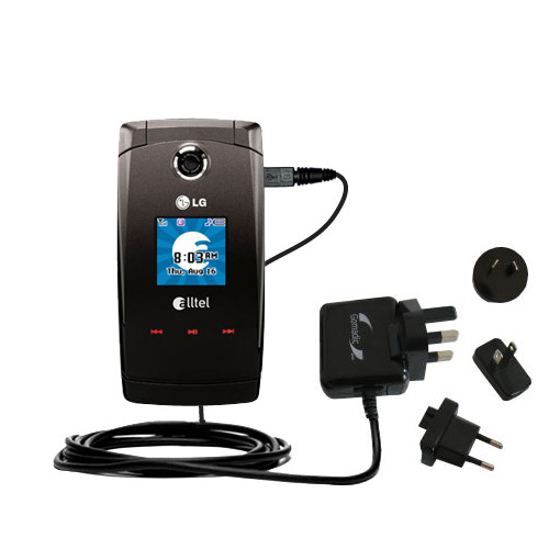 International Wall Charger compatible with the LG Wave AX380