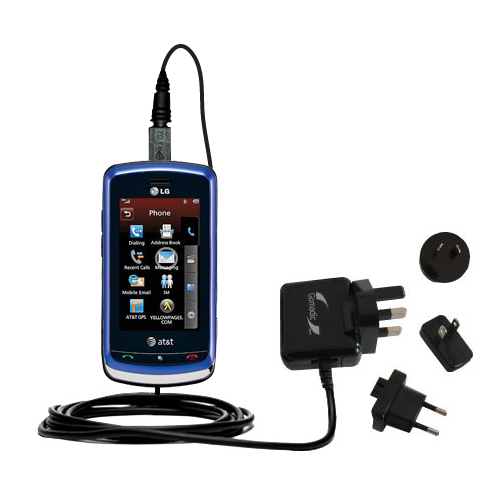 International Wall Charger compatible with the LG Xenon