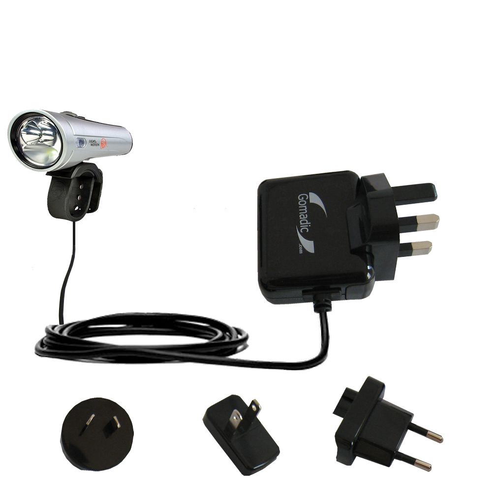 International Wall Charger compatible with the Light and Motion Tax 1200