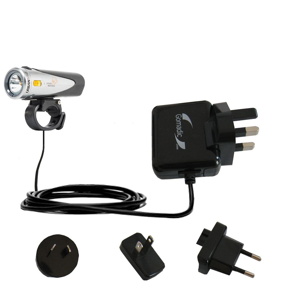 International Wall Charger compatible with the Light and Motion Urban 700 / 550