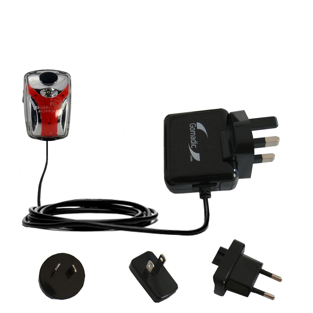International Wall Charger compatible with the Light and Motion Vis 180 / 360