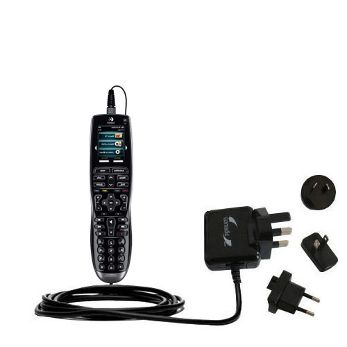 International Wall Charger compatible with the Logitech Harmony 900