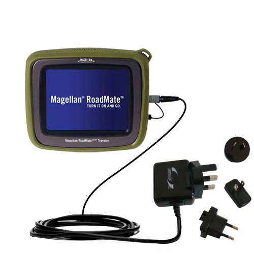 International Wall Charger compatible with the Magellan Crossover GPS 2500T