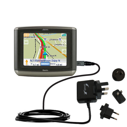 International Wall Charger compatible with the Magellan Maestro 3140