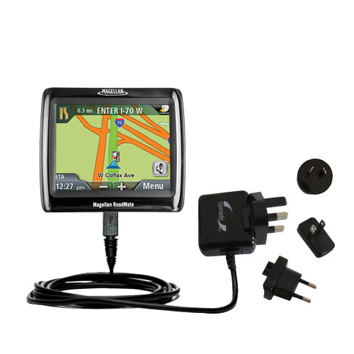 International Wall Charger compatible with the Magellan Roadmate 1210