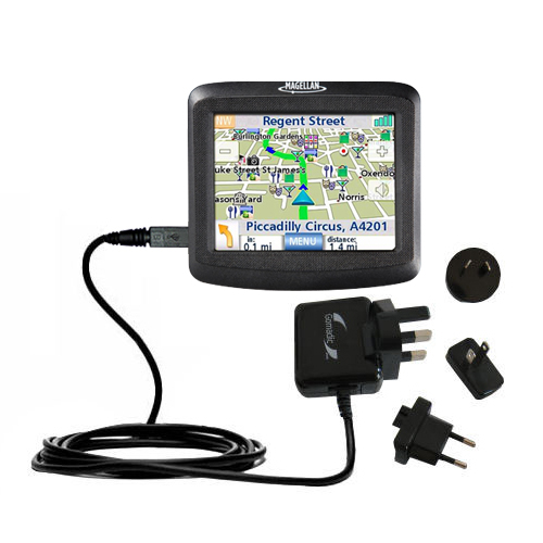 International Wall Charger compatible with the Magellan Roadmate 1215