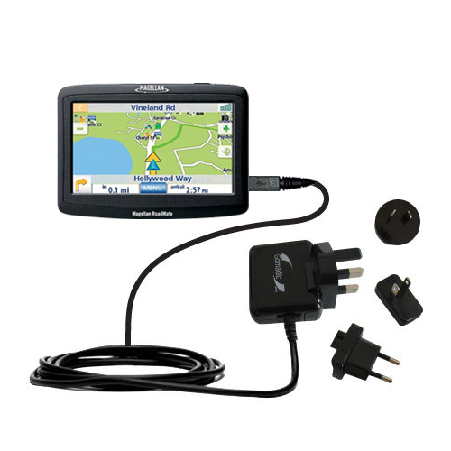 International Wall Charger compatible with the Magellan Roadmate 1400