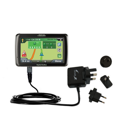 International Wall Charger compatible with the Magellan Roadmate 2055