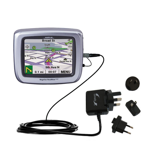 International Wall Charger compatible with the Magellan Roadmate 2200T