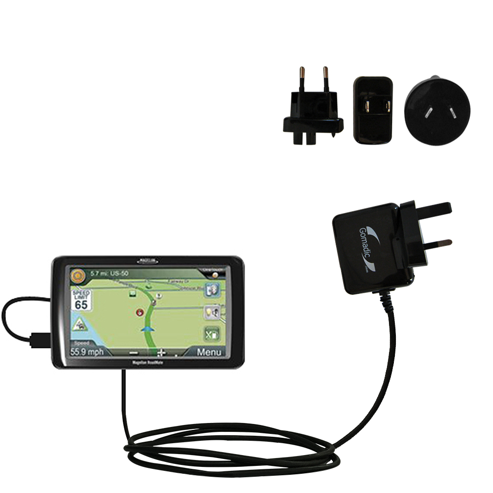 International Wall Charger compatible with the Magellan Roadmate 2240 / 2230 T