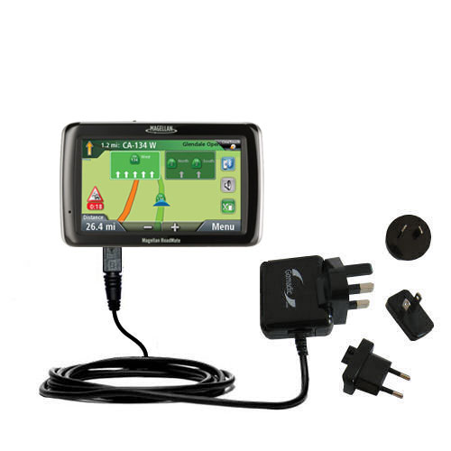International Wall Charger compatible with the Magellan Roadmate 3055