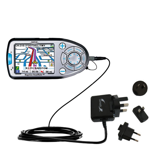 International Wall Charger compatible with the Magellan Roadmate 860T