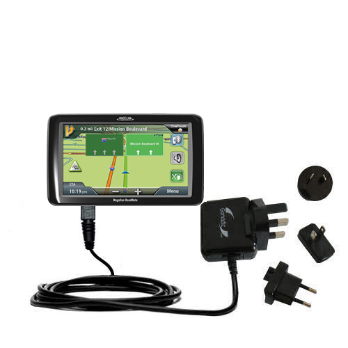 International Wall Charger compatible with the Magellan Roadmate 9020T