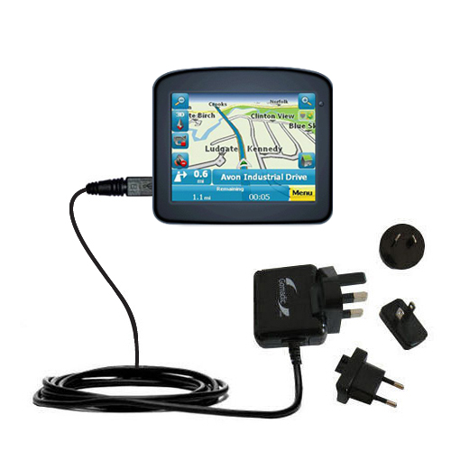 International Wall Charger compatible with the Maylong FD-220 GPS For Dummies
