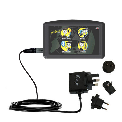 International Wall Charger compatible with the Maylong FD-435 GPS For Dummies