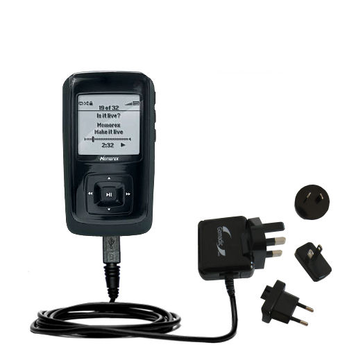 International Wall Charger compatible with the Memorex MMP8565