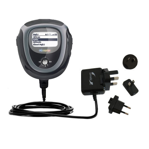 International Wall Charger compatible with the Memorex MMP8567