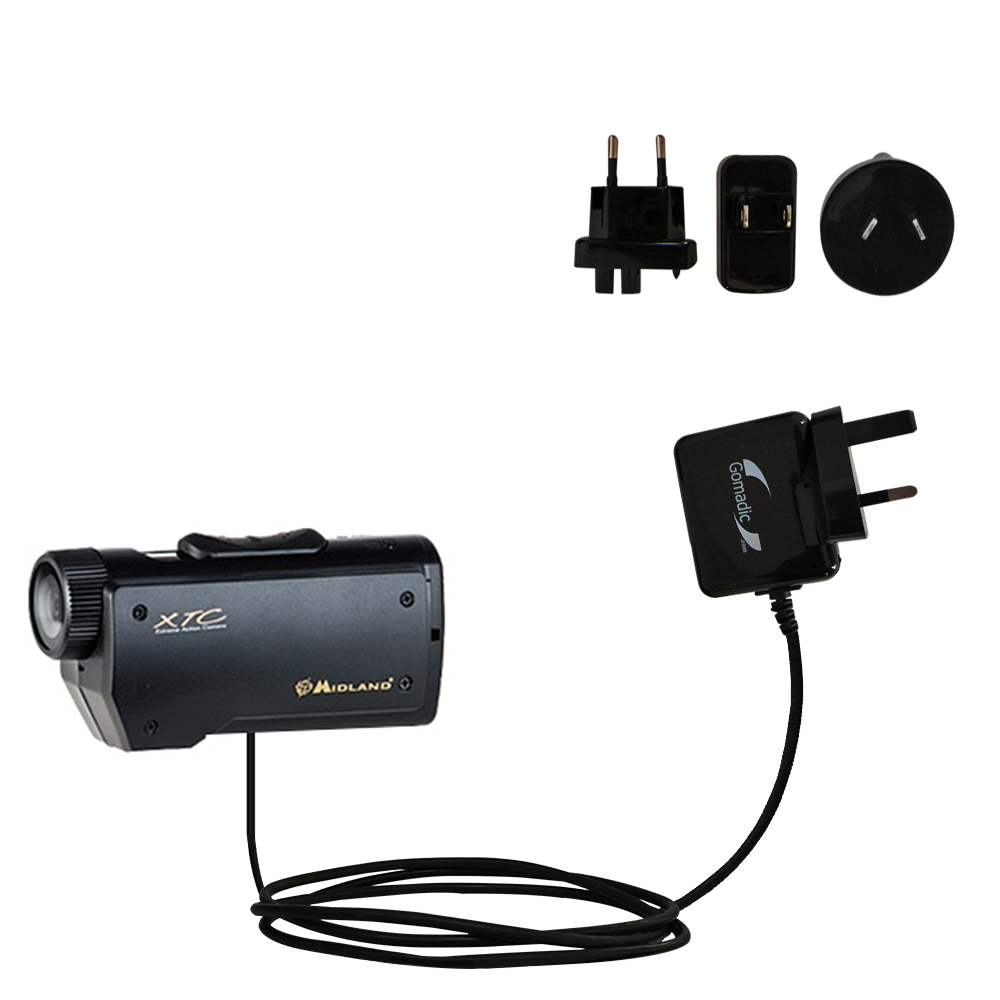 International Wall Charger compatible with the Midland XTC 100PV2 150PV2