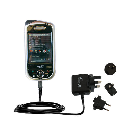 International Wall Charger compatible with the Mio A701