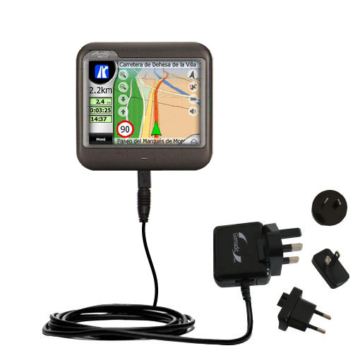 International Wall Charger compatible with the Mio C230