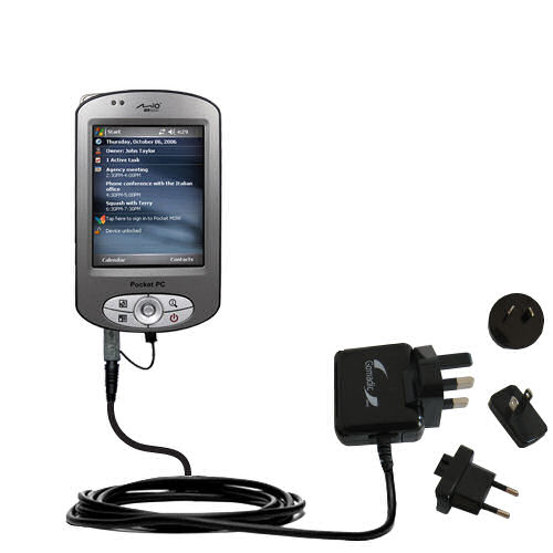 International Wall Charger compatible with the Mio C710 C720 C720t